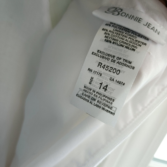 BONNIE Jean White Eyelet Dress - Picture 7 of 10